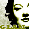 copracat: myrna loy looking glamorous with text 'glam' (glam myrna)