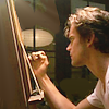 yourlibrarian: Neil Caffrey Paints (WC-NeilPaint-sallymn)