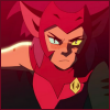 pauraque: Catra looking menacing (she-ra catra)