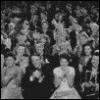 nondenomifan: Black & white animation of audience applauding (Applause Animation by user name=j_blaque)