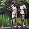 pattysiz: Two black women talking. Art by Lynette Yiadom-Boakye (Lynette Yiadom-Boakye)