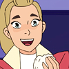 grayskollar: (Adora: eating and talking)