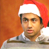 professionaldefibrillist: ([kutner] santa hat)