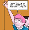 vass: Winslow from QC asks what if alligators (What If Alligators)