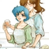thunderingcourage: (Ami: Cooking couple)