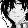 kokuryuu: (2D- looking up listening)