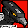 alittlebirbtoldme: Laserbeak face (closeup)