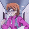 souls_of_roles: (Kyoko - Animated - Fist rage)