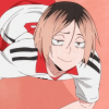 seerofrage: Kenma giving a tired smile (Kenma tired)