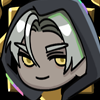 controlsthedie: game art of Bond Forged chibi Thanatos ("You reap what you fuckin' seiso")