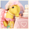 grayswandir: A vintage My Little Pony in a wedding dress. (My Little Pony: celebration)