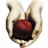 twilightunironic: Two hands holding out an apple (apple)