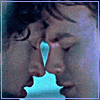cathexys: Michael and Alex kiss 1x01 (malex kiss)