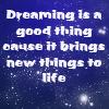 lunasariel: (dreaming is a good thing cause it brings)