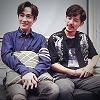 yantantether: Zhu Yilong and Bai Yu with their knees touching (Guardian Zhubai knees)