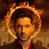firecat: (lucifer with firey halo)