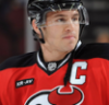 wantedonvoyage: Zach Parise in NJ Devils uniform (hockey)