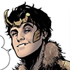 sassgaardian: Loki, male, beaten but smiling (I've won)