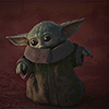 thedadalorian: made by <user name=recadreuse> (grogu - walking around)
