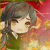 setsuntamew: chibi art of Nie Huaisang looking worried (Nie Huaisang → new years nerves)