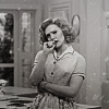 slightlytookish: 1950s Wanda looking at the calendar in confusion (Wandavision: 50s Wanda - Confused)