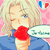 france: (♥ ⇶ [ ADORING ] with stained cheeks)