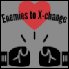 enemies2xchange: icon (enemies to x-change)