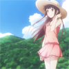 jeweledeyes: Tohru from the Fruits Basket anime season 2 first opening credits (Tohru beach)