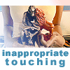 juniperberry: the brass monkey and the wax lion from wonderfalls shoved together (inappropriate touching)