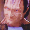 clarasteam: close-up of Garak from Deep Space Nine with an enigmatic smile (garak close-up)