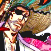 sake_shinigami: ((eyepatch) windswept hat)