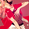anaraine: Haruno Sakura in motion, jacket whipping open as she assumes a fighting stance. ([naruto] stand up and fight)