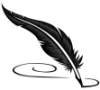 originalfictionchallenge: A quill beginning a work of art (quill)