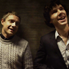 masondixon: bbc holmes and watson giggling (time of my life)