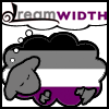 feast_of_regrets: Dreamsheep with asexual pride flag (Dreamsheep Asexual Pride)
