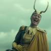 misbegotten: Richard E. Grant as Classic Loki, Laughing (Loki Classic Loki Laughing)