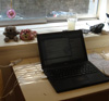 juliet: My laptop on my desk in Sydney (freelance laptop)
