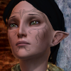 anneapocalypse: Merrill from Dragon Age II. (dragon age merrill looking up)