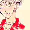 placid: (happy ☠ only yuki can make me blush)