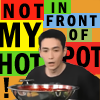tinny: Zhu Yilong saying "Not in front of my hotpot!" (cdrama_zyl_losttomb hotpot not)