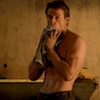 xp_hawkeye: from Hollow Art (shirtless - wiping face)