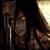 sangreine: fight :: action :: glowing eyes :: long hair ([sword] demon)