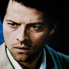 messenger: stern, squint, single eyebrow raised (❝ i have any ❞)