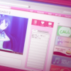miraclelivemod: A shot of a school idol site. (B♡nd)