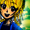 suzume: Original female character with blond looped braids one on either side of her head (Sunshiny Saselia)