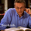 snickfic: Giles from Buffy, text: Bookish (mood reading)