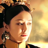 blueshiftofdeath: the empress from yanxi palace gazing to the side solemnly (solemn gazing)