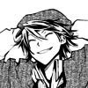 seerofrage: Ranpo smiling with his hands behind his head (Ranpo smile)