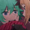 notsosou: A man being grabbed by the front of his scarf and appropriately distressed (Amnesia I Swear!)