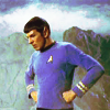 cimorene: Spock with his hands on his hips, looking extremely put out (spock)